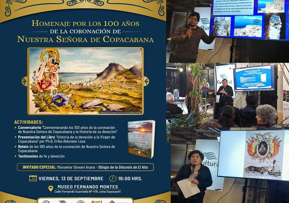 Nuestra Señora de Copacabana reina de Bolivia