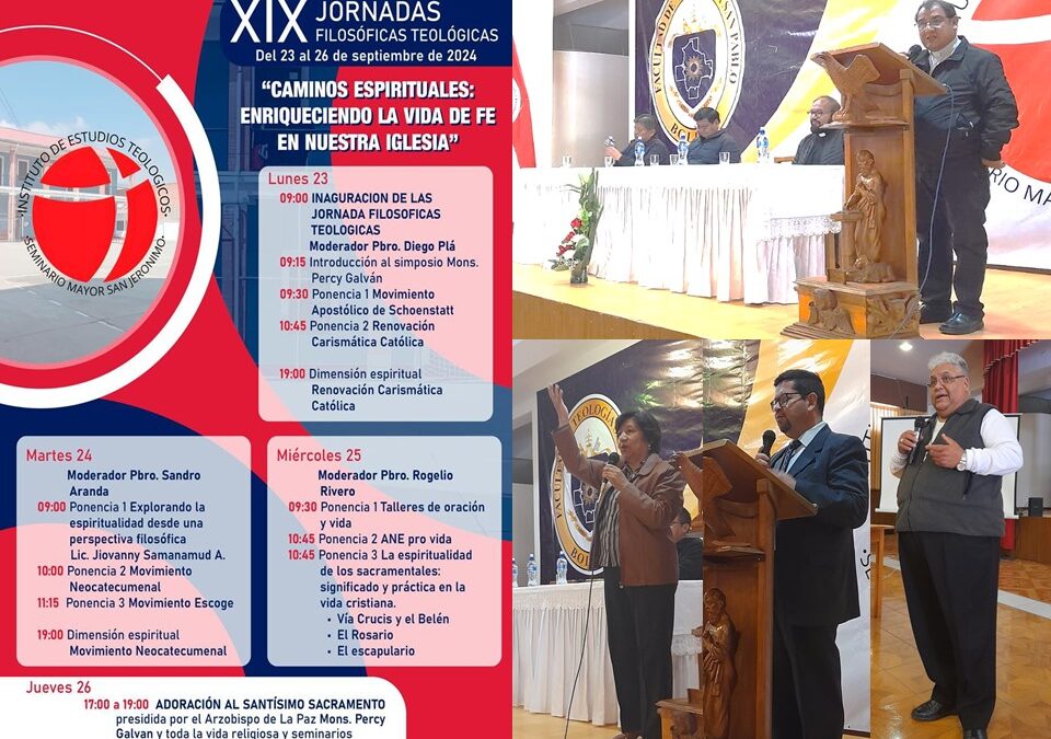 XIX Jornadas Filosóficas Teológicas en clave de espiritualidad
