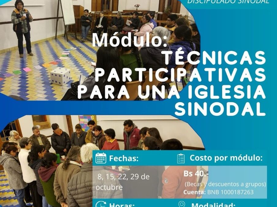 Módulo: Técnicas participativas para una Iglesia Sinodal