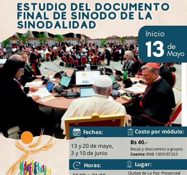 ESTUDIO DEL DOCUMENTO DEL SÍNODO DE LA SINODALIDAD