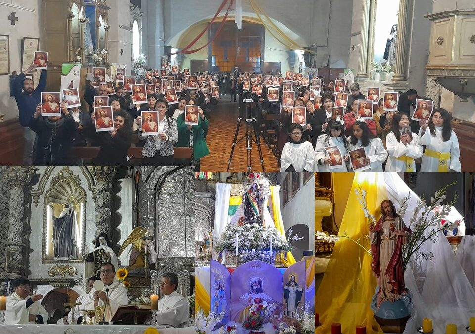 En el Bicentenario de Bolivia la Arquidiócesis de La Paz se Consagra al Sagrado Corazón de Jesús