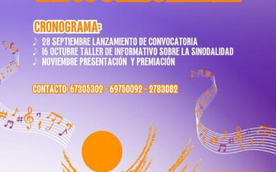 CONCURSO DE COMPOSICIÓN MUSICAL CATÓLICA “TODOS SOMOS IGLESIA”