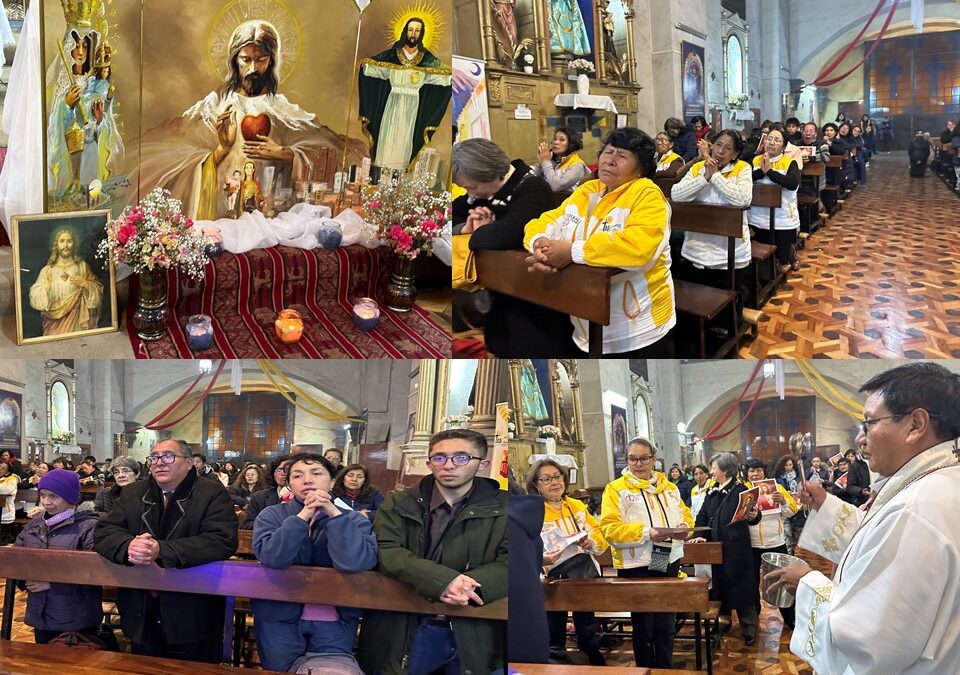 El pueblo de Dios en La Paz, late en el sagrado corazón de Jesús